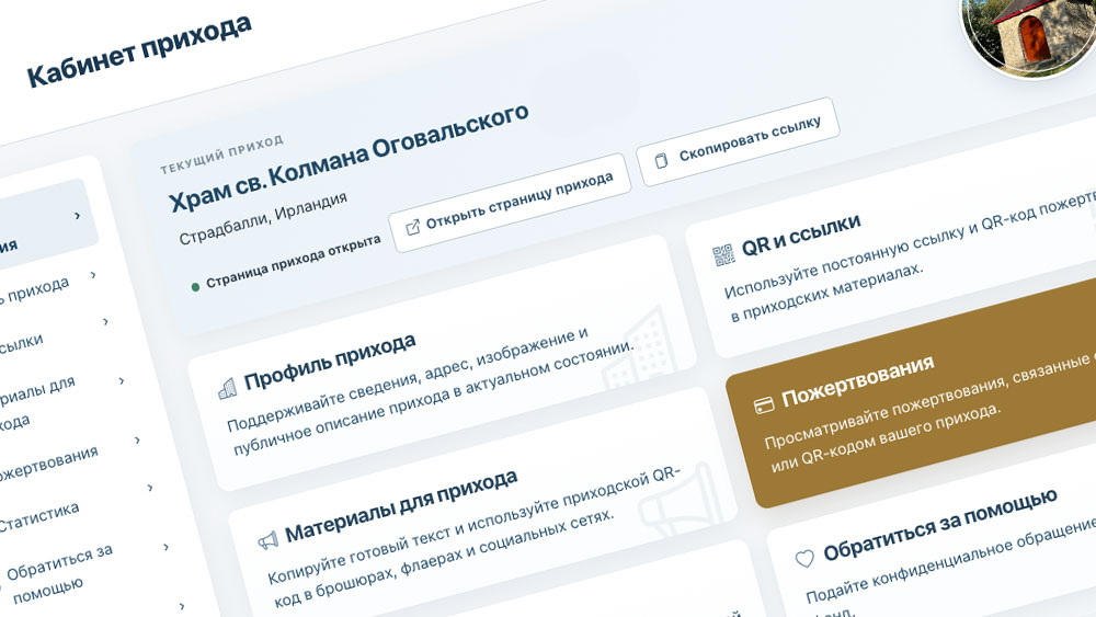 Кабинет прихода